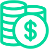 Coins representing vehicle equity
